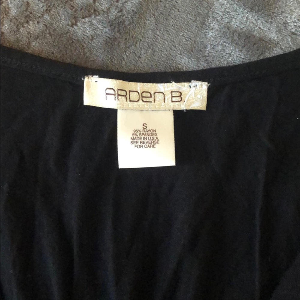 Arden B little black dress with mesh side panel details - Picture 6 of 6
